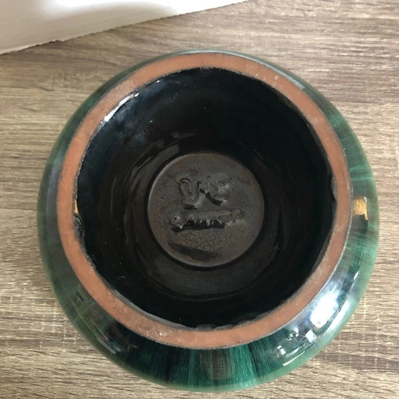 Vtg  Blue Mountain Pottery Footed Bowl - Picture 8 of 15